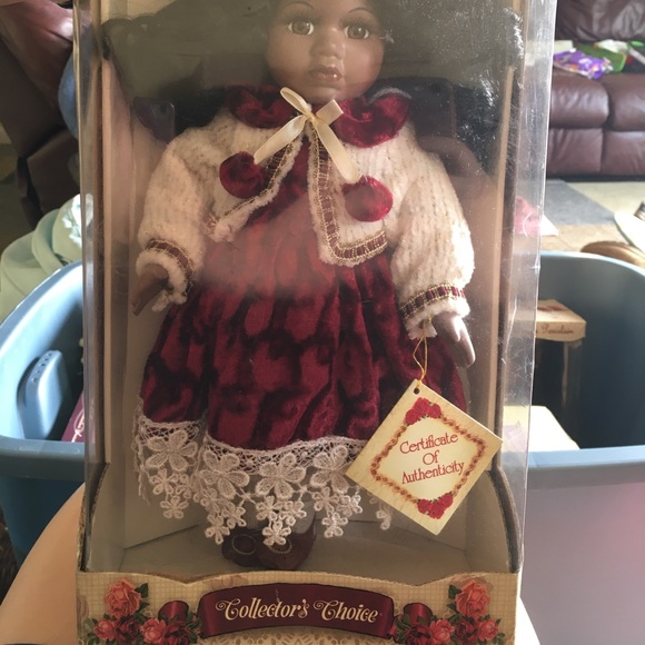 Collectors Addition Porcelain Doll - Picture 2 of 2